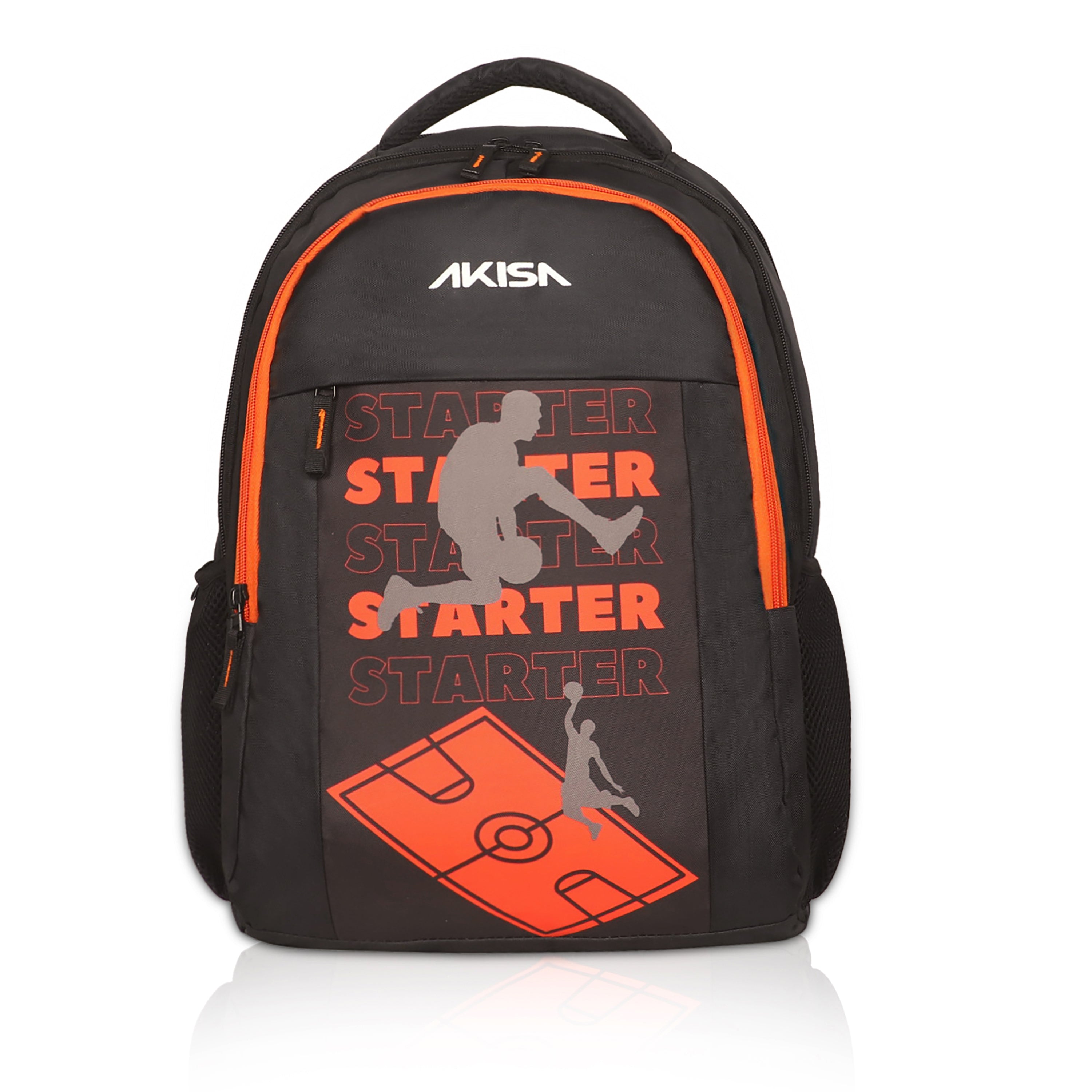 AKISA Basketball Backpack – 32L – Orange/Black