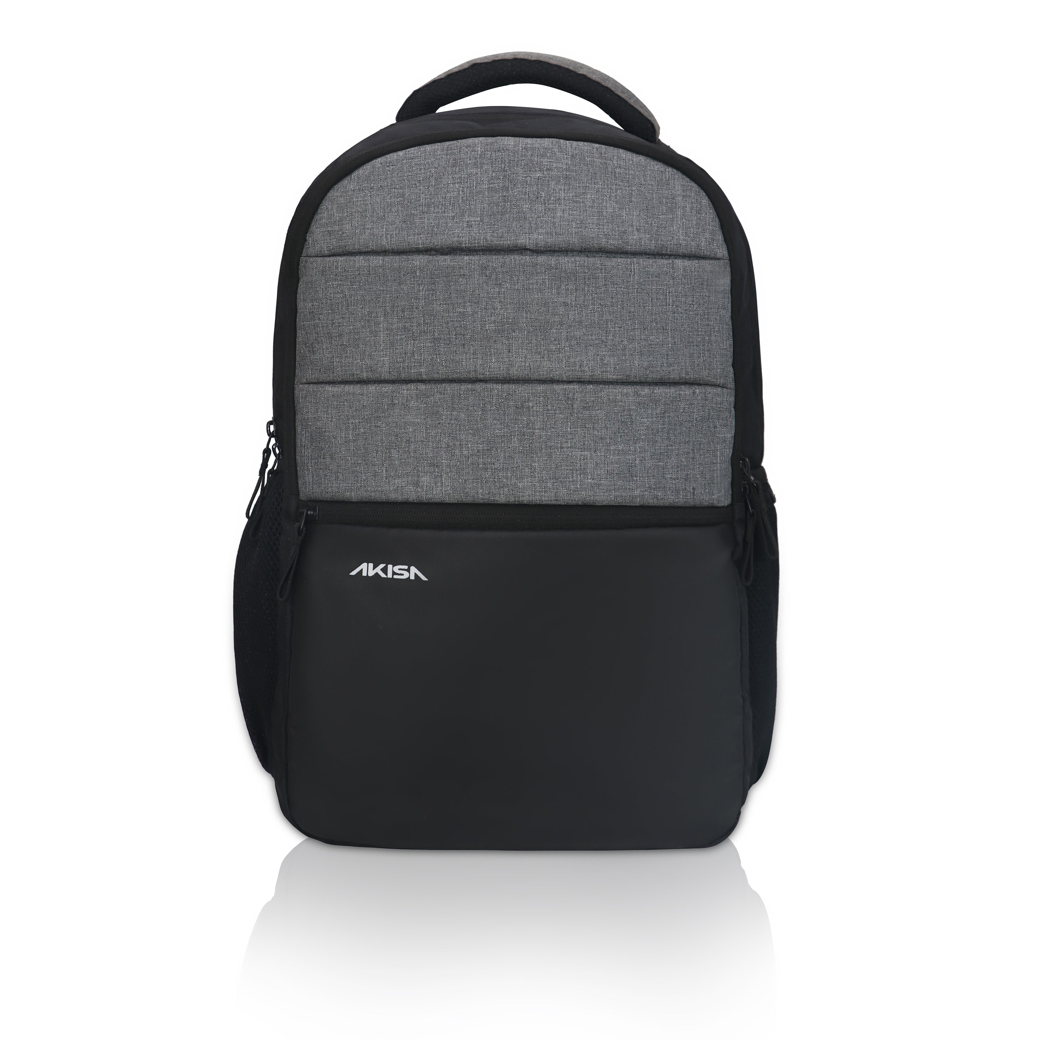 AKISA Everyday Laptop Backpack - Grey/Black