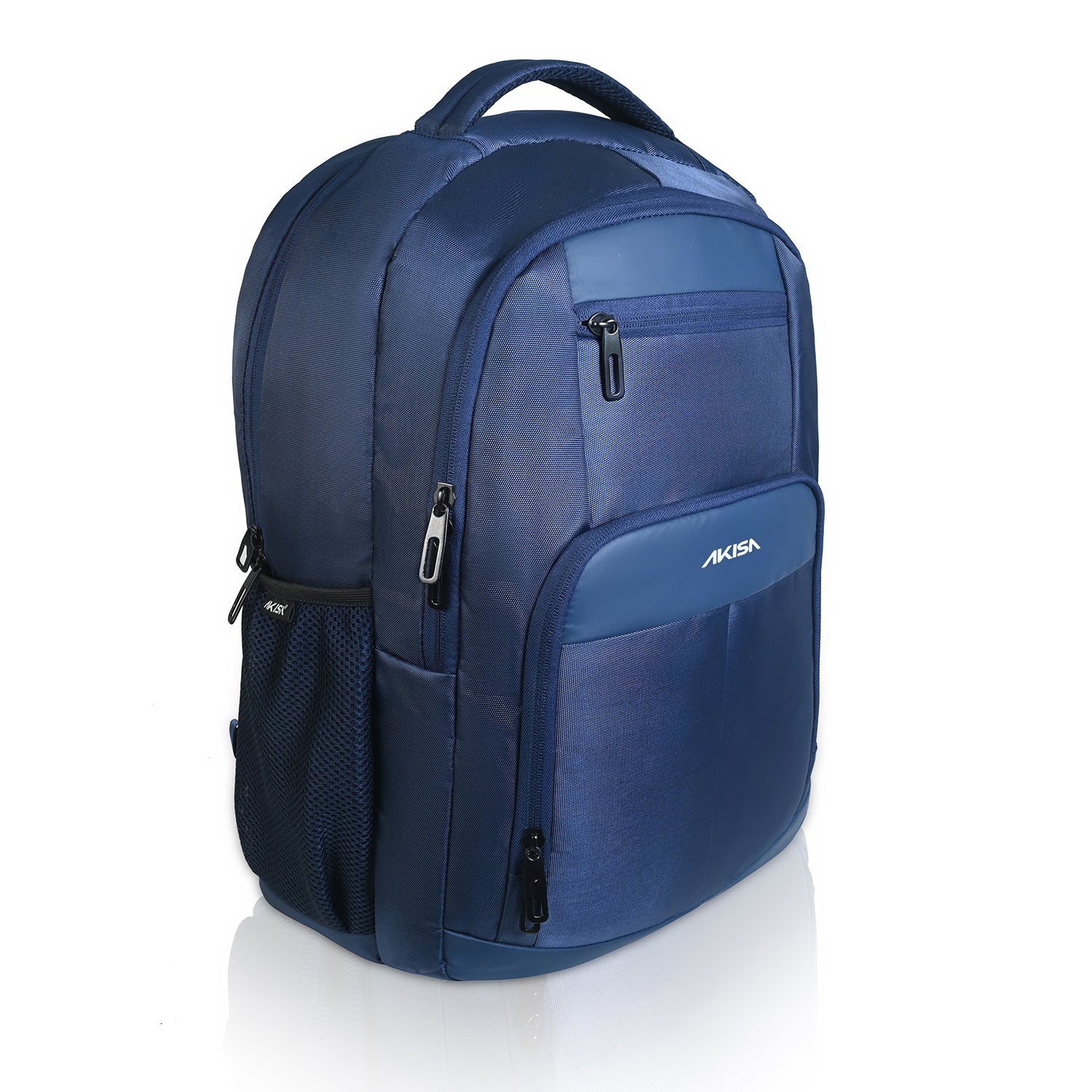 AKISA Swiss Cut 15.6" Smart Laptop Backpack - Dark Blue
