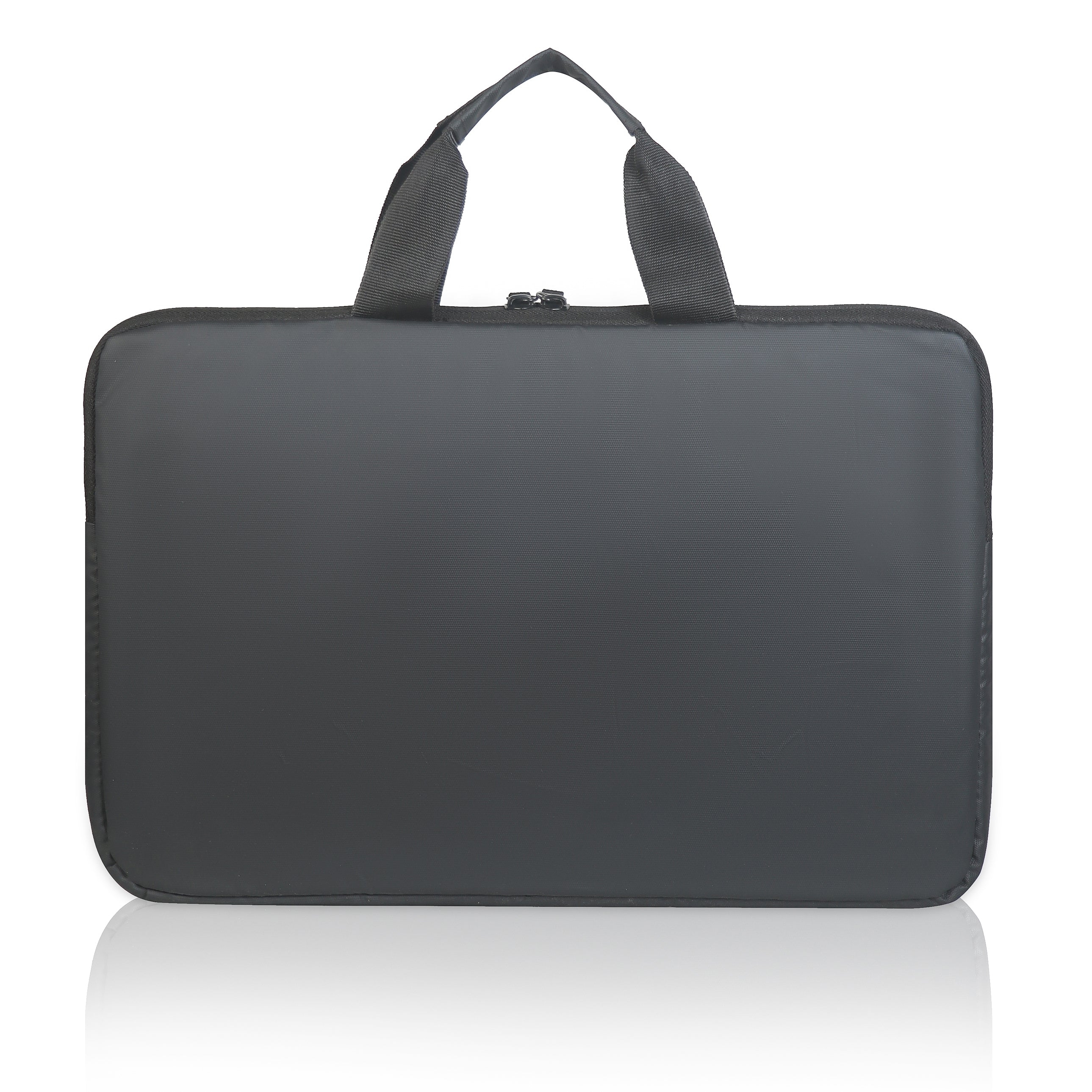 AKISA 15.6" Laptop Sleeve with Handle - Matte Black