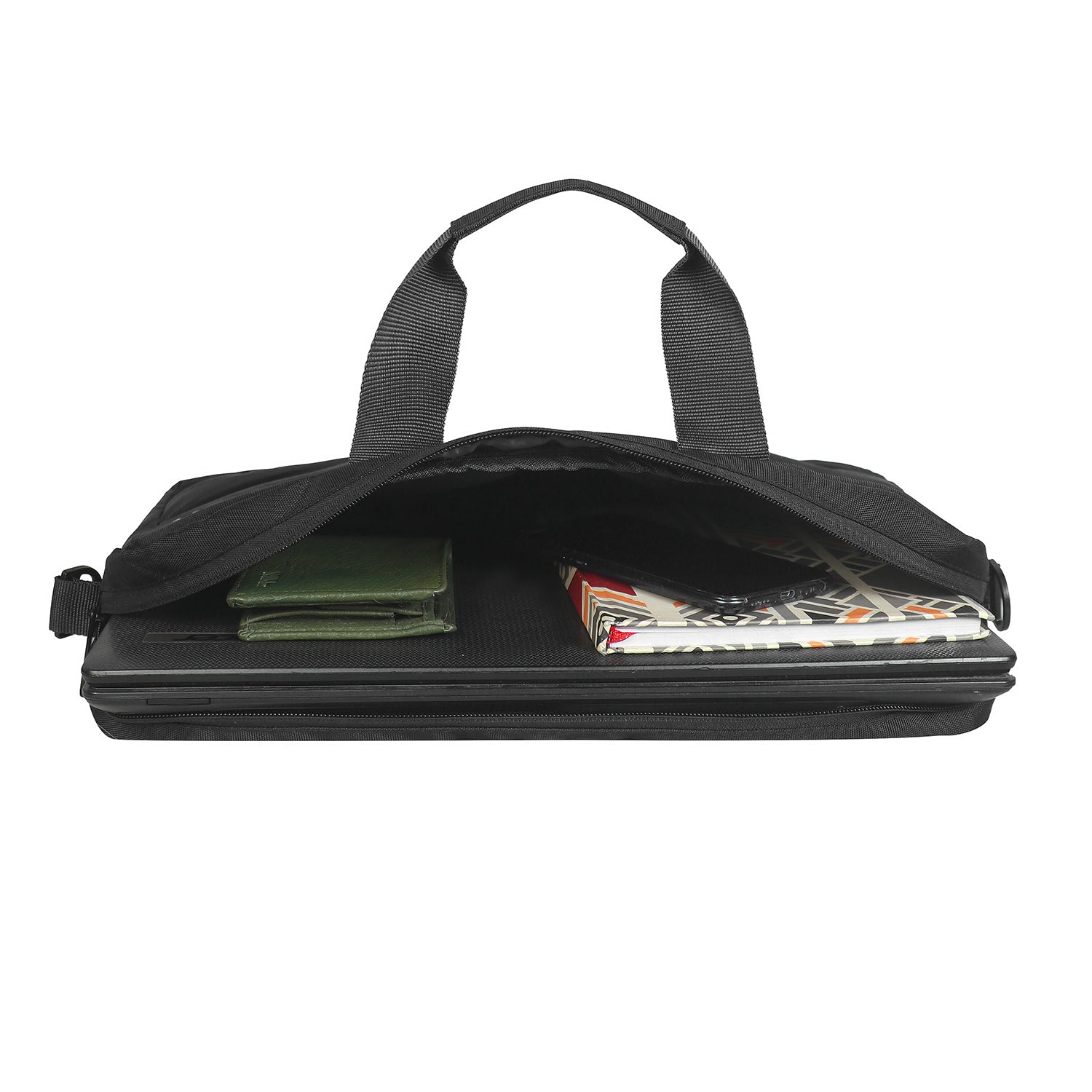 AKISA 15.6" Laptop Messenger Bag - Black
