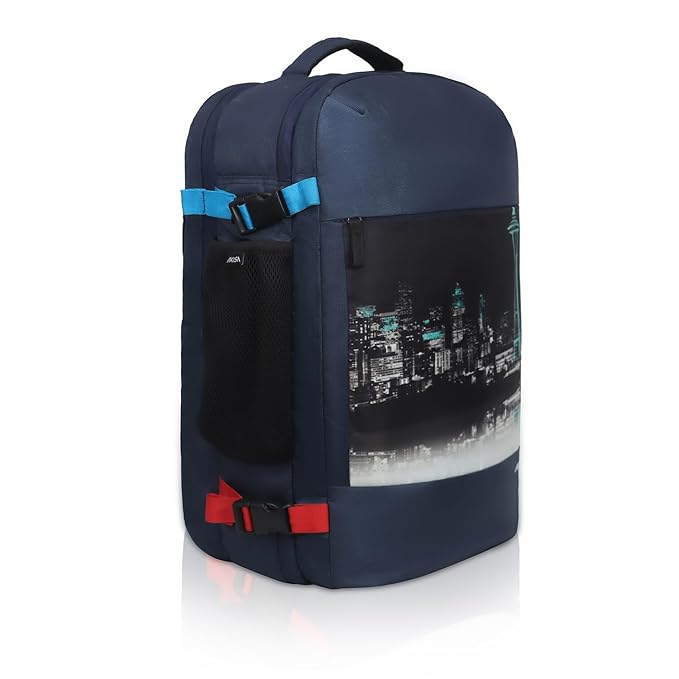 AKISA City Overnighter Laptop Bag - 32L - Blue